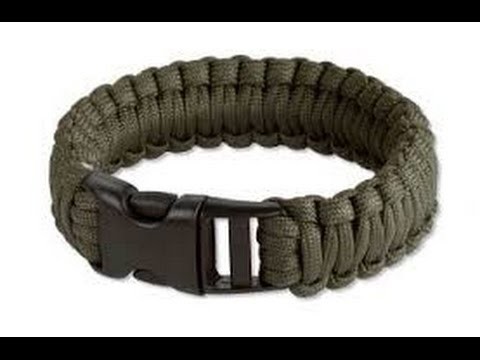 MAN VS DIY: Square Knot Survival Bracelet