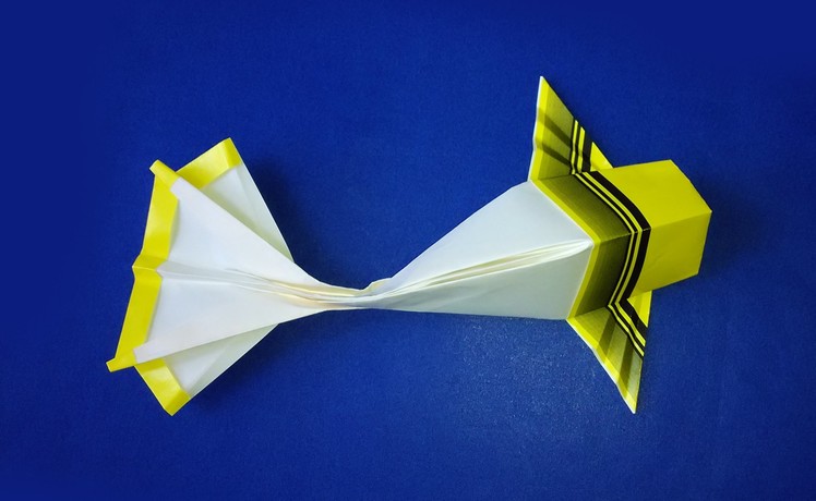 Origami Koi (Riccardo Foschi) Variation. Origami fish . Easy paper fish