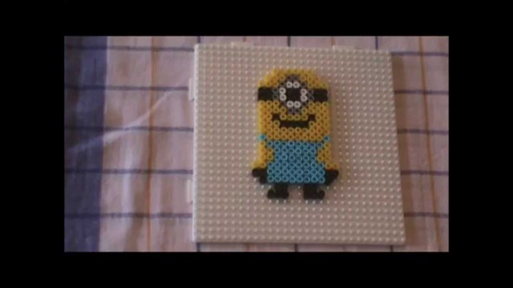 Perler Beads Idea Minion Bügelperlen Vorlage Hama