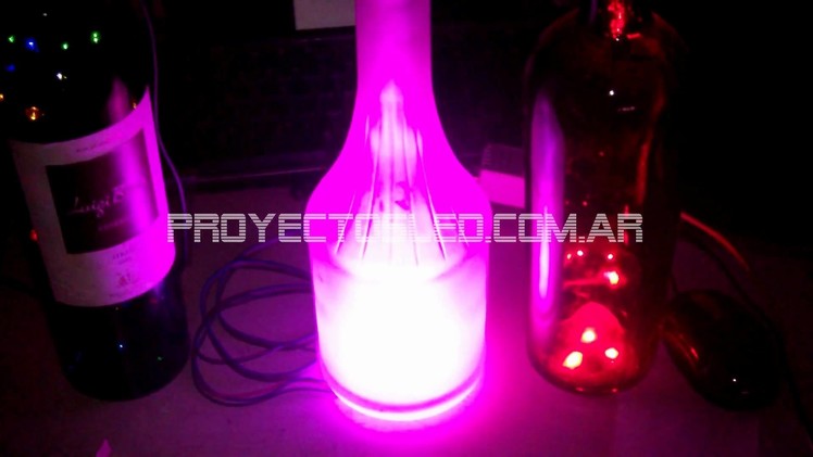 ProyectosLed #25: botellas led rgb