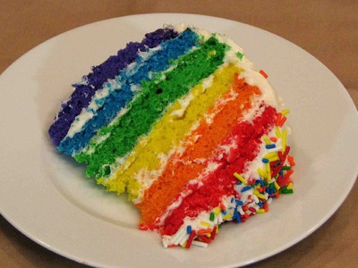 Rainbow Cake – Lynn’s Recipes