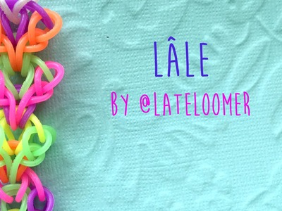 Rainbow Loom Bands Lâle by @Lateloomer tutorial