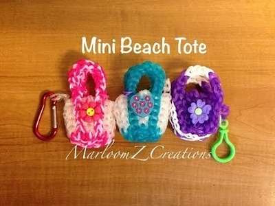 Rainbow Loom Beach Tote: Color Changing Charm: 2 Looms