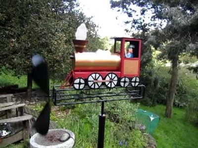 Train Whirligig by Blue Handworks