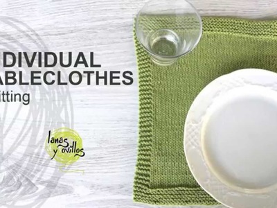 Tutorial Individual Tableclothes Knitting in English