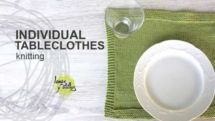 Tutorial Individual Tableclothes Knitting in English