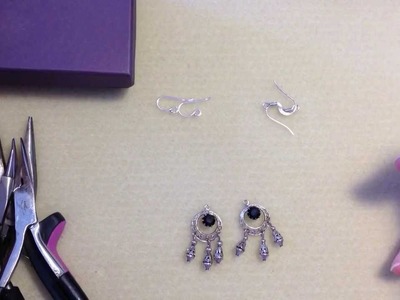 WilsonBeadwork: Attach Fishhook Ear Wire to Pair if Earrings DIY Earring Repair