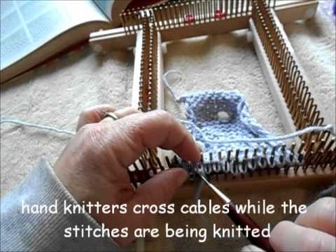 3 stitch cables on a Kiss loom  everything you need to know