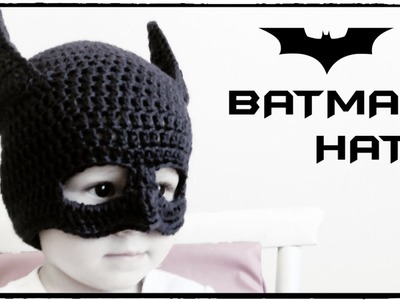 Batman Hat Crochet - ALL SIZES