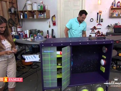 Boys Play Space Station - DIY by Tanya Memme (As Seen On Home & Family)