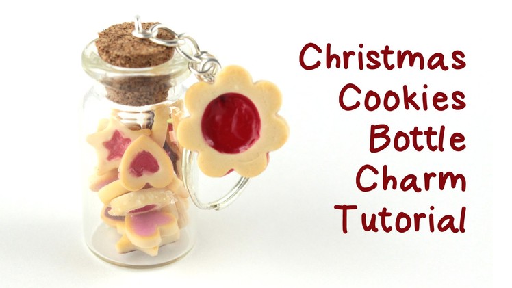 Christmas Cookies Bottle Charm Tutorial | Collab with FairyFashionArt