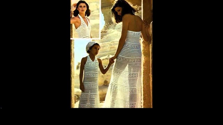 Crochet dress for women