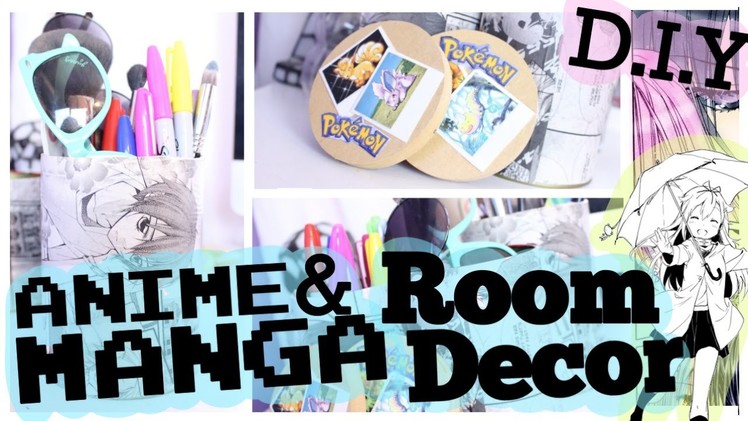 ✌ D.I.Y ✌ Anime & Manga ROOM DECOR! | SamKendelson