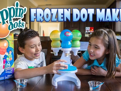 DIPPIN' DOTS Frozen Dot Maker with Pop Pens! FUN & FAILS!
