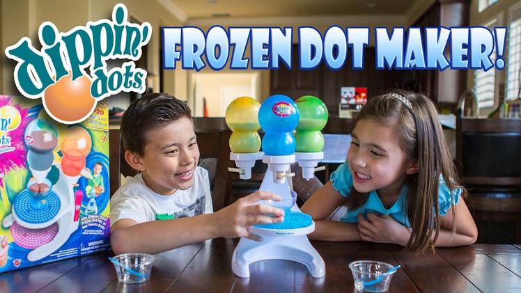 DIPPIN' DOTS Frozen Dot Maker with Pop Pens! FUN & FAILS!