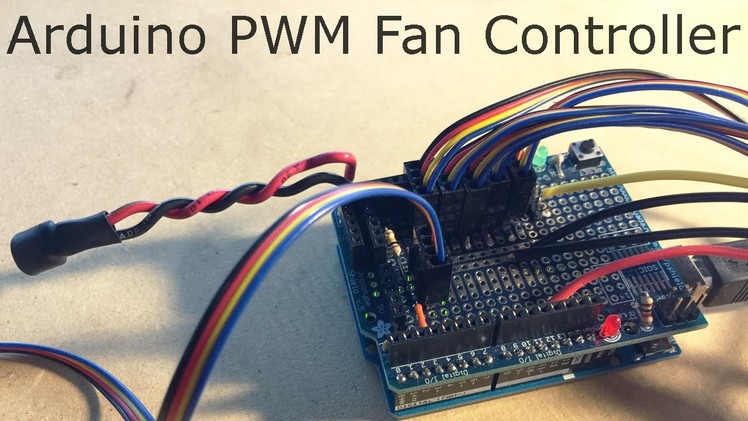 DIY Arduino PWM PC Fan Controller (Part 1) [Prototype] #0000