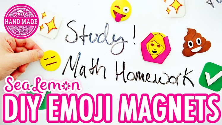 DIY Emoji Magnets with Sea Lemon - HGTV Handmade