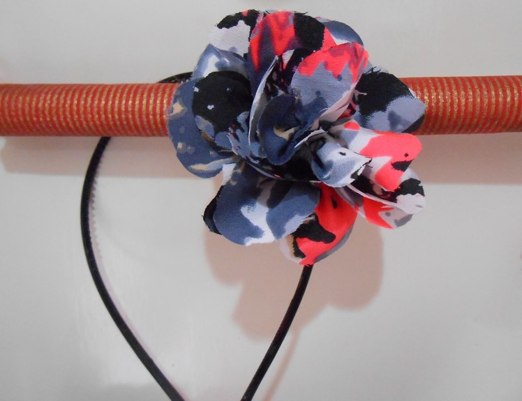 DIY: How to make Flower Hairband