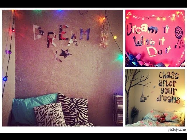 DIY: Room Decor | Tumblr Inspired Bedroom Quotes
