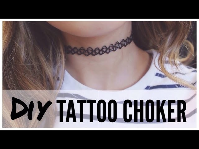 DIY tattoo choker ♡ | DreahHNM ♡