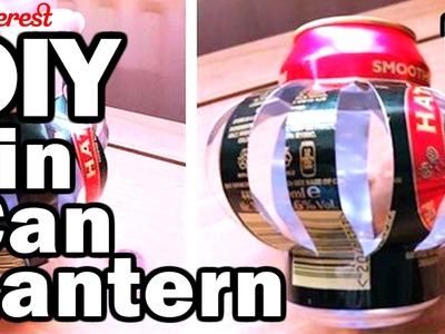 DIY Tin Can Lantern: Man Vs. Pin #21