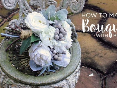 DIY Wedding Bouquet: How to Make a Bouquet with Brunia