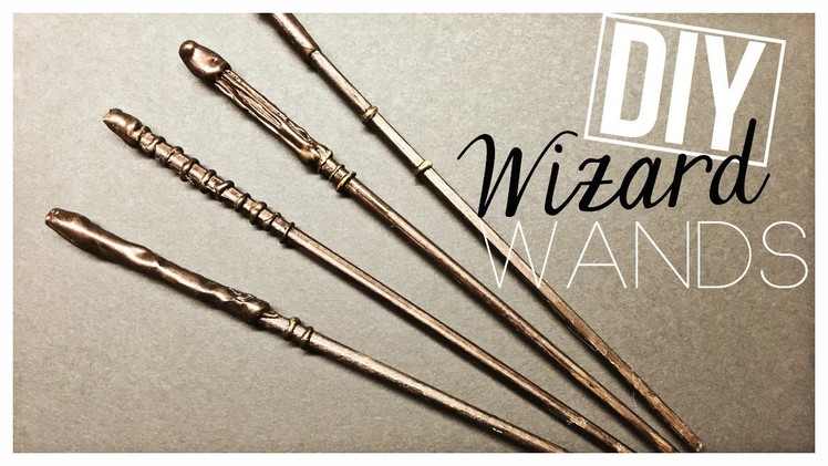 DIY Wizard Wands!