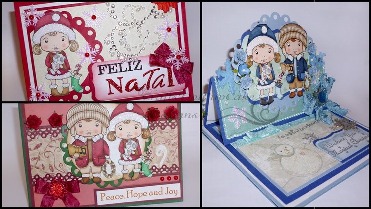Easel + "Feliz Natal" Christmas Cards - WOC