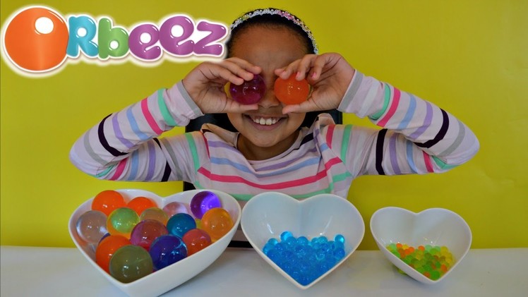 GIANT ORBEEZ!! Kids Science Review | Toys AndMe