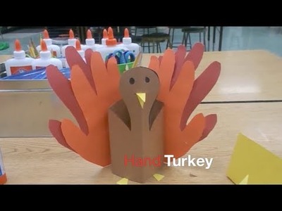 How to Make a 3D Hand Turkey