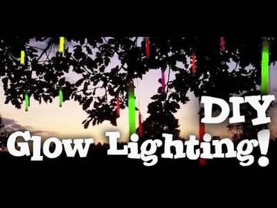 How to make a DIY Glow in the Dark Lighting! - Party Decoration