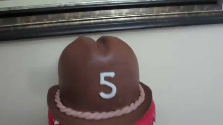 How to make a Hat Cake from Fondant