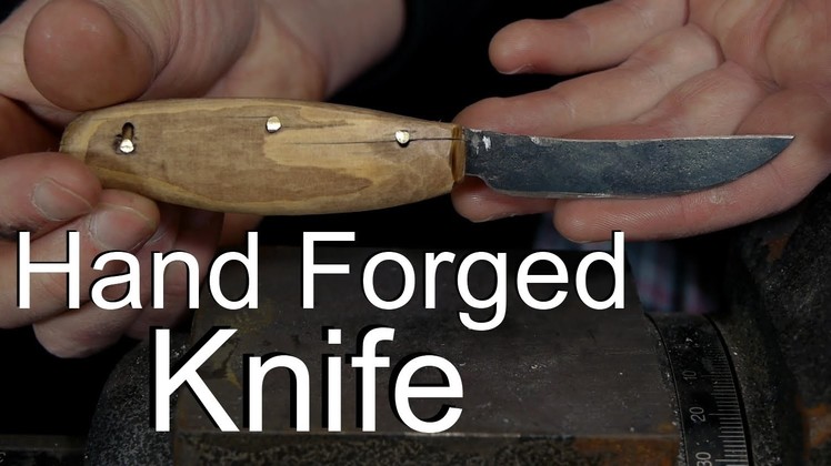 How to Make a Knife with a Soup Can Forge