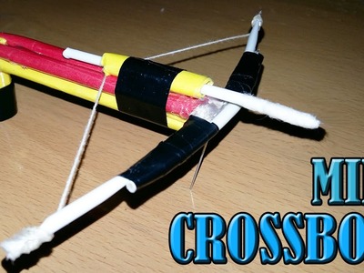 How to Make a Mini  Crossbow - Paper Weapons