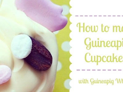 How to make guineapig theme cupcakes! with guineapig wheekly
