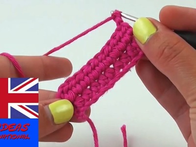 How to make half stitches with crochet