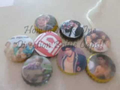 How to: One Direction Bottle Caps