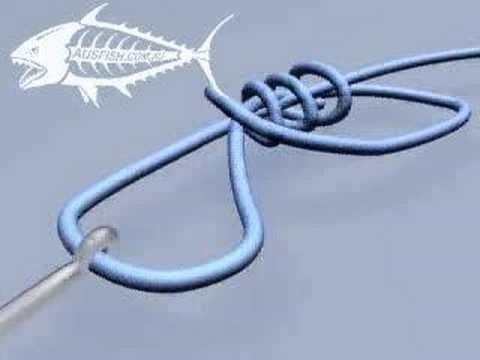 How to Tie a Uni Knot Fishing knot