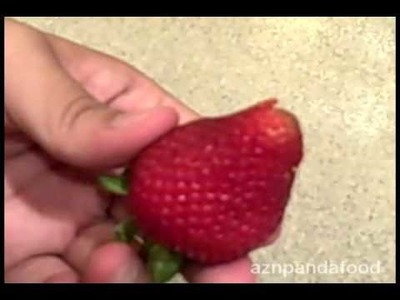 Making a Strawberry into a Rose