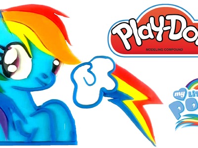 Play Doh Rainbow Dash How To Make MLP Playdough My Little Pony Mi Pequeño Pony Arcoíris Plastilina