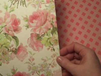 Shabby Chic Flip Envelope Mini Album Kit