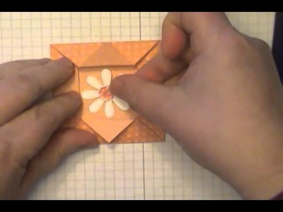 Shadowbox Card - Origami Folding