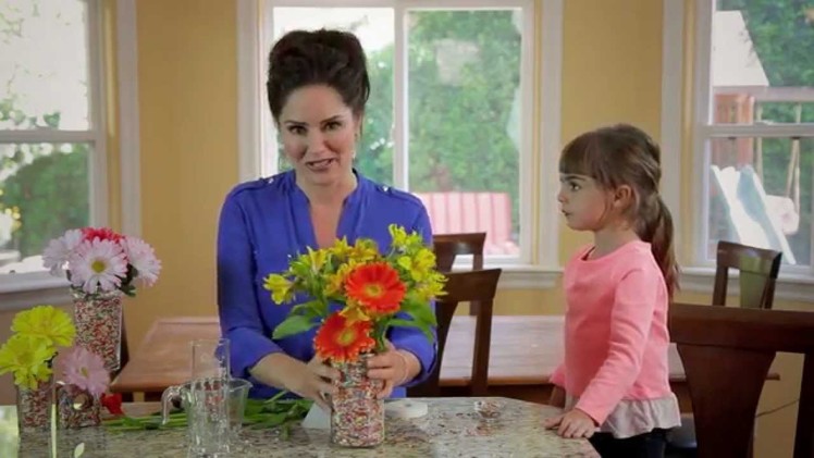 Tanya Memme DIY: Cupcake Sprinkles Vases