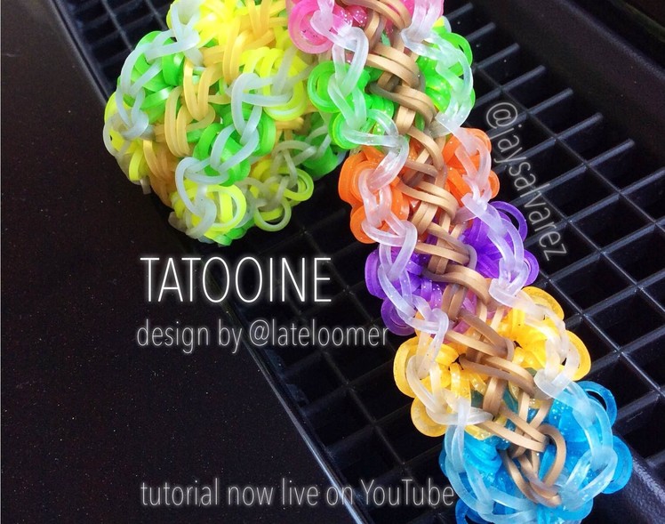 TATOOINE loom tutorial by @jaysalvarez for ILOVEHUESHOP