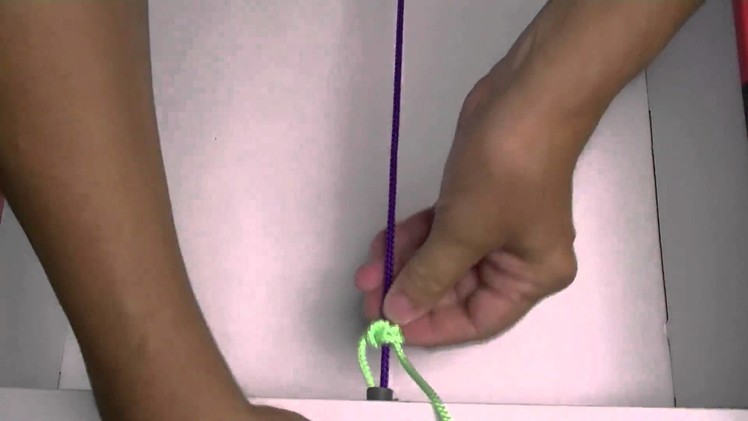 Tennis knot tutorial