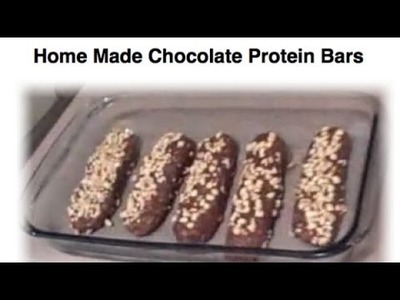 The BEST Home Made PROTEIN BAR Recipe