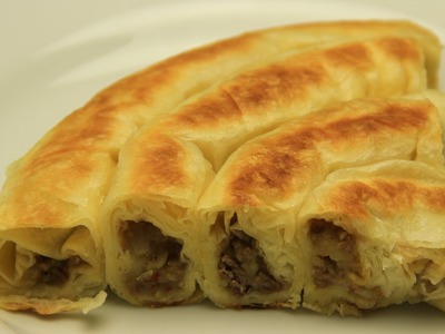 Turkish Potatoes Rolled Borek Recipe Without Oven