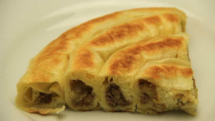 Turkish Potatoes Rolled Borek Recipe Without Oven