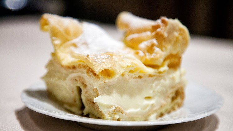 Carpathian Mountain Cream Cake - Karpatka - Ania's Polish Food Recipe #12