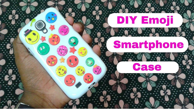 DIY Cool & Colorful Emoji Stickers Smartphone Case